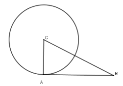 Trắc nghiệm Dấu hiệu nhận biết tiếp tuyến của đường tròn có đáp án – Toán lớp 9 (ảnh 5)