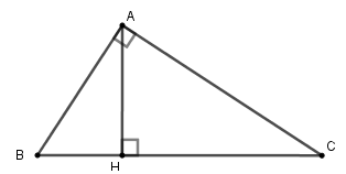 Trắc nghiệm Một số hệ thức về cạnh và đường cao trong tam giác vuông có đáp án – Toán lớp 9 (ảnh 12)