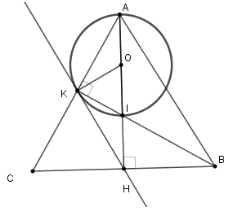 Trắc nghiệm Dấu hiệu nhận biết tiếp tuyến của đường tròn có đáp án – Toán lớp 9 (ảnh 9)