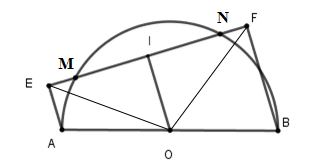 Trắc nghiệm Đường kính và dây của đường tròn có đáp án – Toán lớp 9 (ảnh 7)