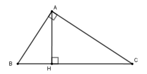 Trắc nghiệm Một số hệ thức về cạnh và đường cao trong tam giác vuông có đáp án – Toán lớp 9 (ảnh 16)