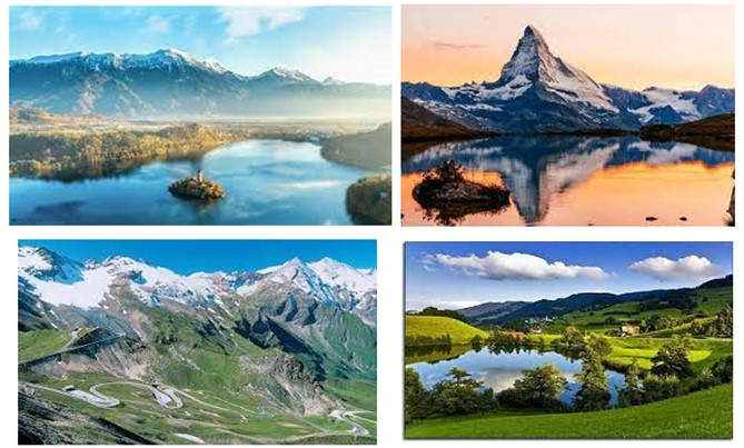 Thiên nhiên châu Âu: Hãy cùng chiêm ngưỡng vẻ đẹp độc đáo của thiên nhiên châu Âu với những cảnh quan hoang sơ, tuyệt đẹp và kỳ vĩ. Những dãy núi cao, những dòng sông êm đềm hay những rừng xanh mát đầy hoang sơ đang chờ bạn khám phá.