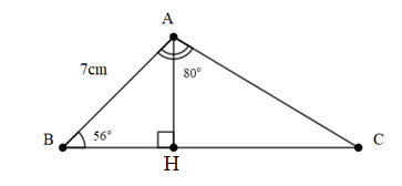 Hệ thức về góc và cạnh trong tam giác vuông đầy đủ và cách giải – Toán lớp 9 (ảnh 1)