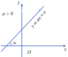 Công thức về hệ số góc của đường thẳng hay, chi tiết hay nhất - Toán lớp 9  (ảnh 1)