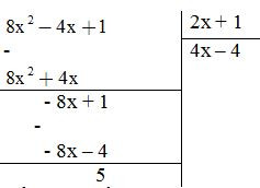 Cách chia đa thức một biến đã sắp xếp lớp 8 và cách giải – Toán lớp 8 (ảnh 1)