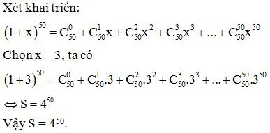 Công thức tính tổng các hệ số trong khai triển nhị thức Niu-tơn chi tiết nhất - Toán lớp 11 (ảnh 1)