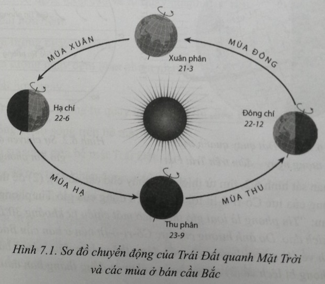Trái Đất chuyển động quanh Mặt Trời theo hướng (ảnh 1)