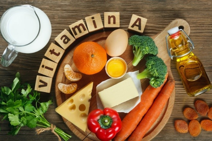 Vitamin có nhiều ở thịt, rau, quả tươi (ảnh 1)