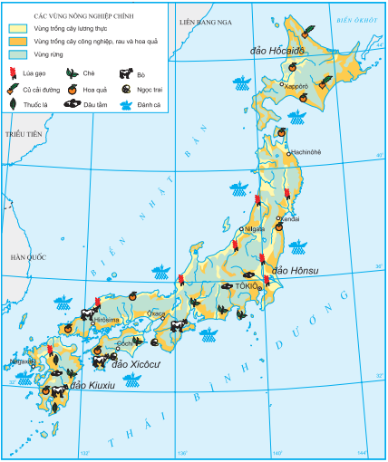 Lý thuyết Nhật Bản - Các ngành kinh tế và các vùng kinh tế | Địa lí lớp 11 (ảnh 1)