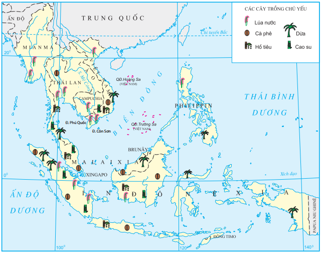Lý thuyết Đông Nam Á – Kinh tế | Địa lí lớp 11 (ảnh 1)