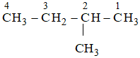 Bài 27.3 trang 42 SBT Hóa học 11: Tên gọi phù hợp cho hợp chất sau  (ảnh 1)