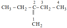 Bài 29.2 trang 44 SBT Hóa học 11: Hợp chất sau có tên là gì (ảnh 1)