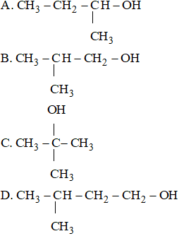 Ancol isobutylic có công thức cấu tạo như thế nào (ảnh 1)