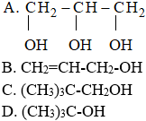 Trong các chất dưới đây, chất nào là ancol bậc III (ảnh 1)