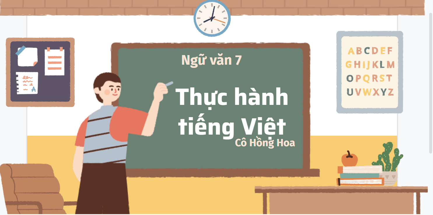 Giáo án điện tử Thực hành tiếng Việt: Mạch lạc và liên kết của văn bản | Bài giảng PPT Ngữ văn 7 (ảnh 1)