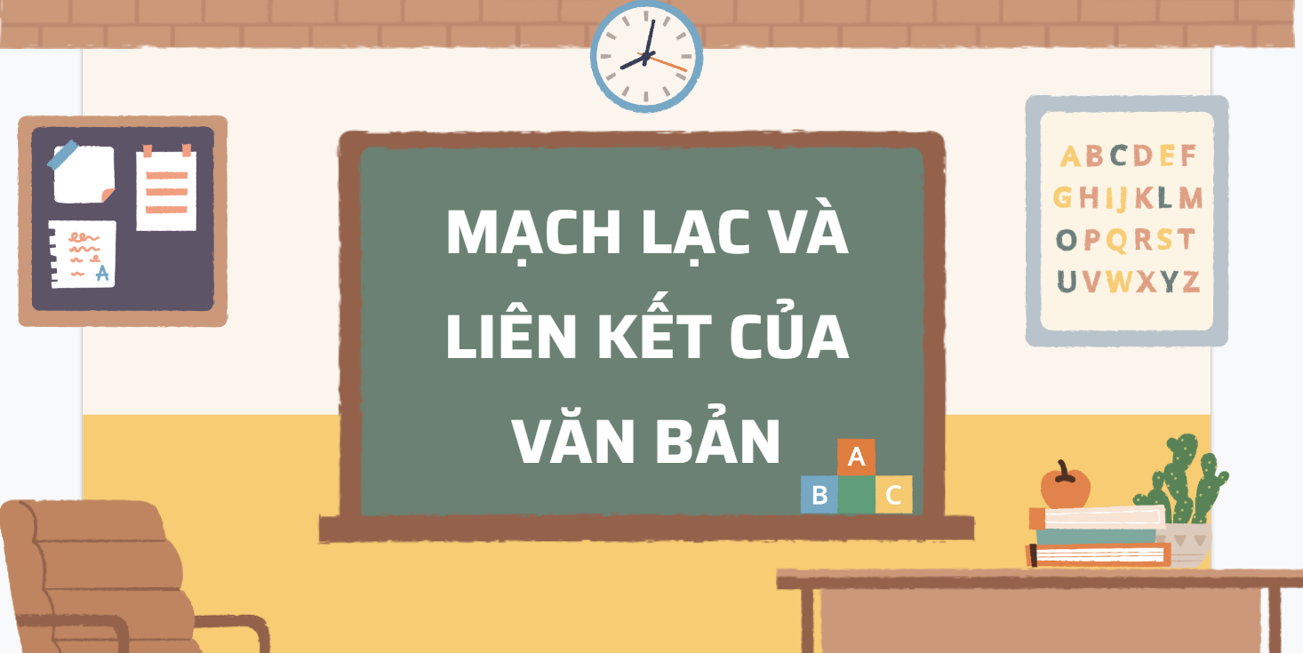 Giáo án điện tử Thực hành tiếng Việt: Mạch lạc và liên kết của văn bản | Bài giảng PPT Ngữ văn 7 (ảnh 1)