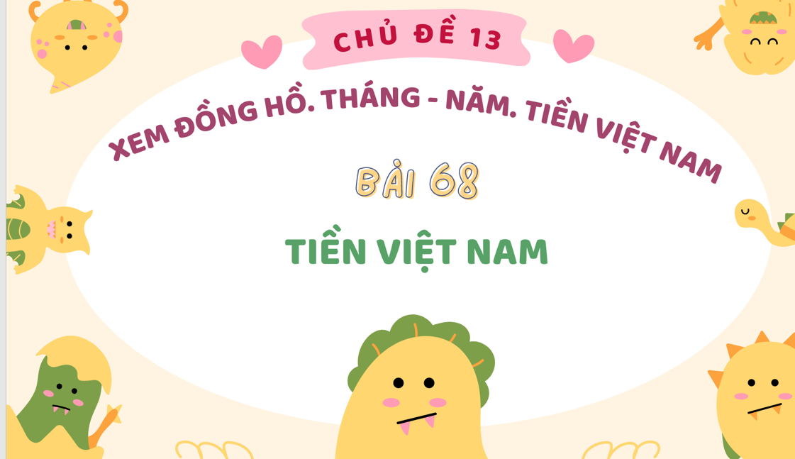 Giáo án điện tử Tiền Việt Nam | Bài giảng PPT Toán lớp 3 Kết nối tri thức (ảnh 1)