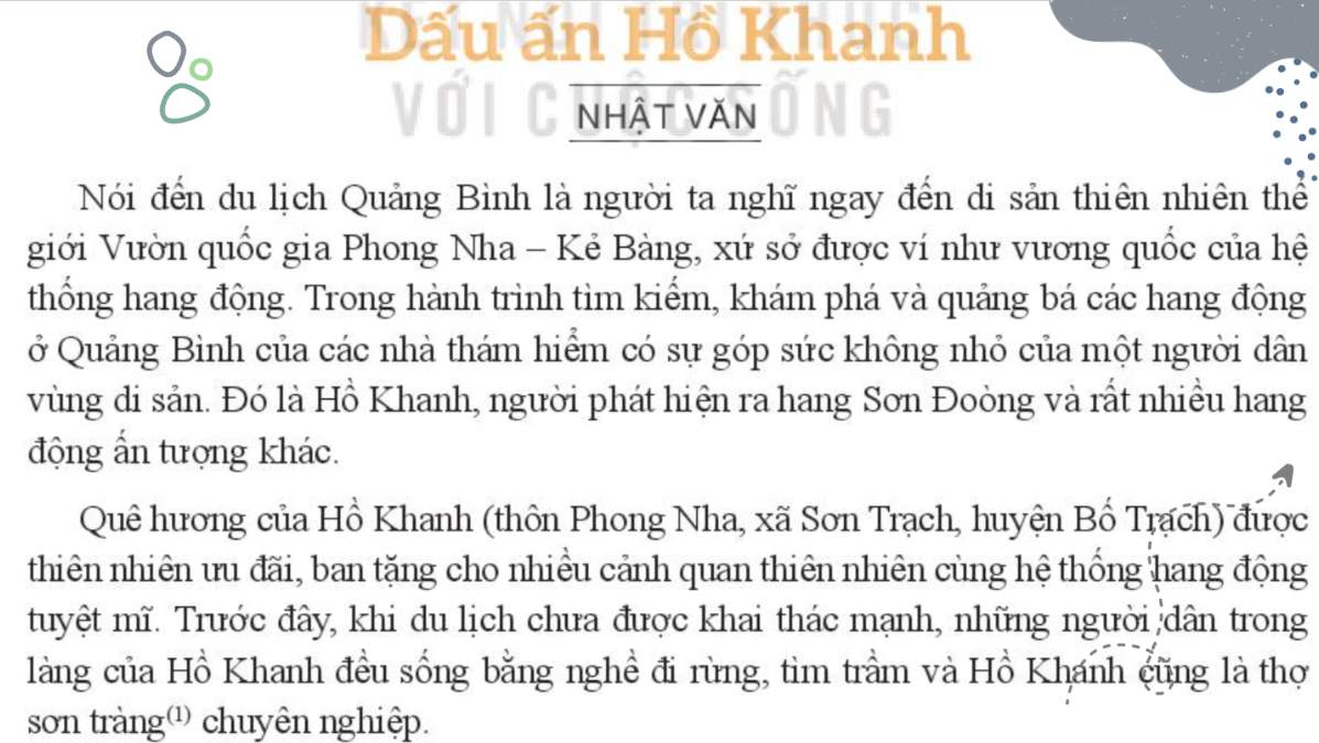 Giáo án điện tử Dấu ấn Hồ Khanh | Bài giảng PPT Ngữ văn 7 (ảnh 1)