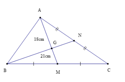 Tính chất ba đường trung tuyến của tam giác (Lý thuyết + Bài tập toán lớp 7) - Cánh diều (ảnh 1)