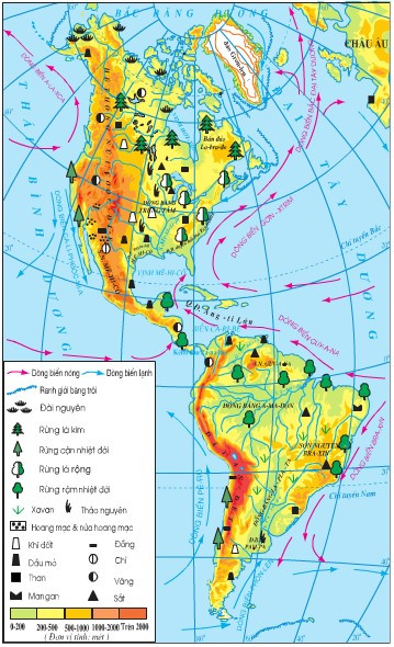 Lý thuyết Địa Lí 7 Bài 13: Phát kiến ra châu Mỹ, vị trí địa lí và phạm vi châu Mỹ  - Chân trời sáng tạo (ảnh 1)