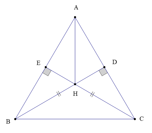 Tính chất ba đường cao của tam giác (Lý thuyết + Bài tập toán lớp 7) – Cánh diều (ảnh 1)