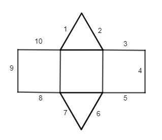 TOP 15 câu Trắc nghiệm Hình lăng trụ đứng tam giác. Hình lăng trụ đứng tứ giác có đáp án - Toán lớp 7 Chân trời sáng tạo (ảnh 1)