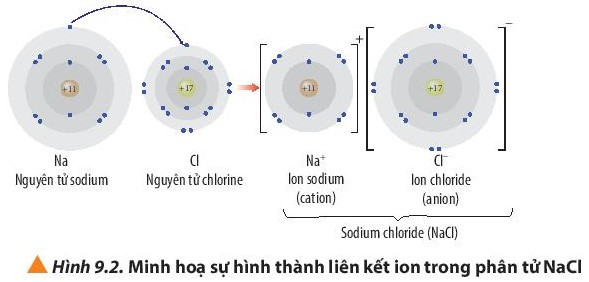 Lý thuyết Hóa học 10 Bài 9: Liên kết ion - Chân trời sáng tạo (ảnh 1)
