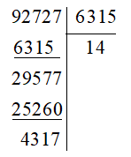 Viết kết quả phép chia dưới dạng a = b.q + r, với 0 <= r < b (ảnh 1)