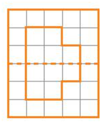 Hãy vẽ trục đối xứng của mỗi hình sau nếu có thể (ảnh 1)
