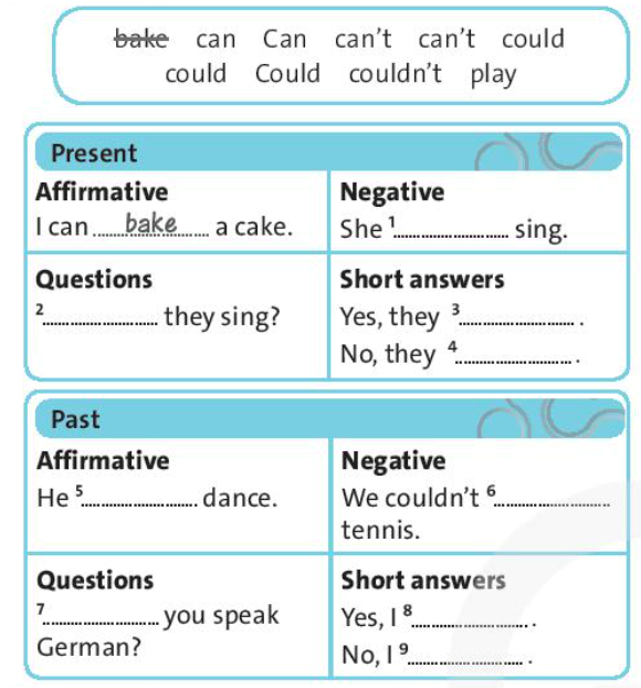 SBT Tiếng Anh 7 trang 35 Unit 5: Language focus: Ability (can, could) – Questions with “How” – Friend plus Chân trời sáng tạo (ảnh 1)