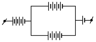 Ghép các nguồn điện thành bộ và cách giải (ảnh 1)