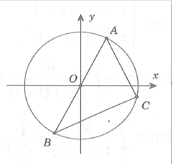 cho ba điểm a, b, c lần lượt là điểm biểu diễn ba số phức z1 z2 z3 với z3 z1 z3 z2 (ảnh 1)