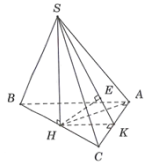 cho hình chóp s abc có đáy abc là tam giác vuông tại A ab a ac a 3 tam giác sbc đều và nằm trong mặt phẳng vuông với đáy tính khoảng cách d từ b đến mặt phẳng  sac (ảnh 1)