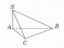 Cho khối chóp s abcd  có  sa vuông góc với đáy,  sa 4 ab 6 bc 10 và ca 8 tính thể tích v  của khối chóp s abc (ảnh 1)