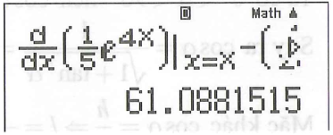 Đạo hàm của hàm số y=(e^4x)/ là (ảnh 1)