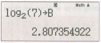 Cho a = log 49 của 11 và b = log 2 cảu 7, thì (ảnh 1)