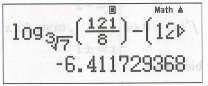 Cho a = log 49 của 11 và b = log 2 cảu 7, thì (ảnh 1)