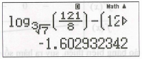 Cho a = log 49 của 11 và b = log 2 cảu 7, thì (ảnh 1)