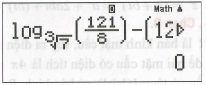 Cho a = log 49 của 11 và b = log 2 cảu 7, thì (ảnh 1)