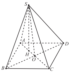 Cho hình chóp S.ABCD có SC = x ( 0 < x < a căn 3) các cạnh còn lại đều bằng a. Biết rằng thể tích khối chóp S.ABCD lớn nhất (ảnh 1)