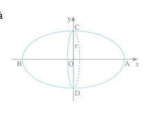 Một quả b&oacute;ng bầu dục c&oacute; khoảng c&aacute;ch giữa 2 điểm xa nhất bằng 20 cm (ảnh 1)