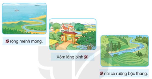 Giải Tiếng Việt lớp 2 Tập 1 Ôn tập và đánh giá cuối học kì 1 – Kết nối tri thức (ảnh 1)