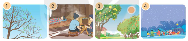 Giải Tiếng Việt lớp 2 Tập 2 Bài 1: Chuyện bốn mùa – Kết nối tri thức (ảnh 1)