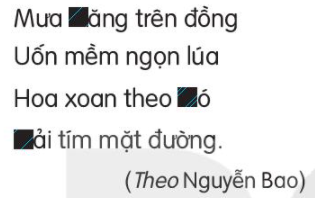 Giải Tiếng Việt lớp 2 Tập 2 Bài 6: Mùa vàng – Kết nối tri thức (ảnh 1)
