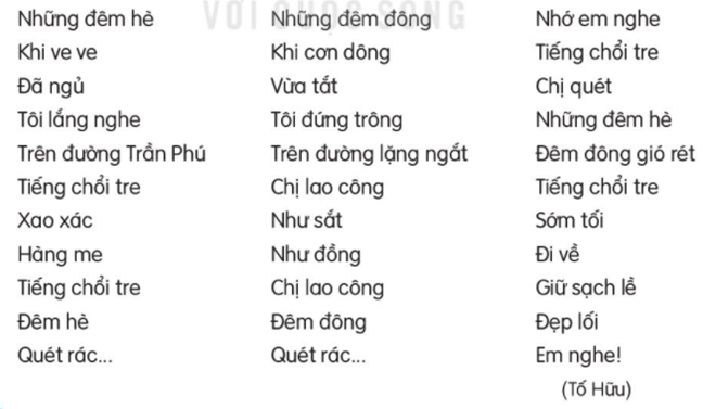 Giải Tiếng Việt lớp 2 Tập 2 Bài 13: Tiếng chổi tre – Kết nối tri thức (ảnh 1)