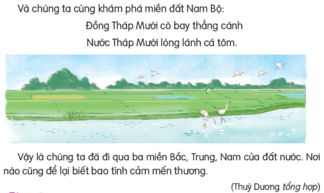 Giải Tiếng Việt lớp 2 Tập 2 Bài 26: Trên các miền đất nước – Kết nối tri thức (ảnh 1)