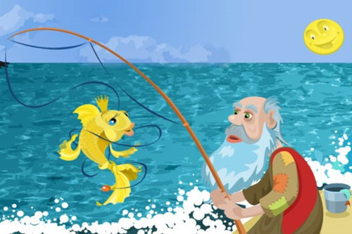 Soạn bài Ông lão đánh cá và con cá vàng Cánh diều (ảnh 1)