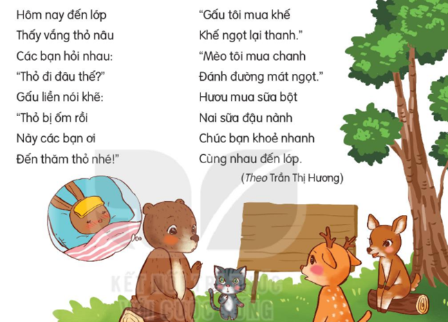Giải Tiếng Việt lớp 2 Tập 2 Ôn tập và đánh giá cuối học kì 2 – Kết nối tri thức (ảnh 1)