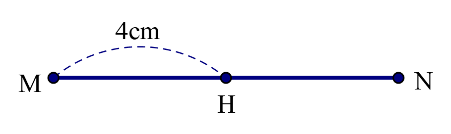 Lý thuyết Điểm ở giữa. Trung điểm của đoạn thẳng lớp 3 (ảnh 1)