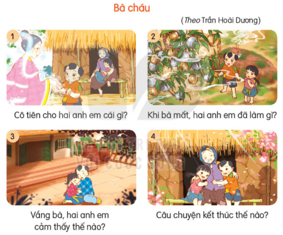 Giải Tiếng Việt lớp 2 Tập 1 Bài 29: Cánh cửa nhớ bà – Kết nối tri thức (ảnh 1)